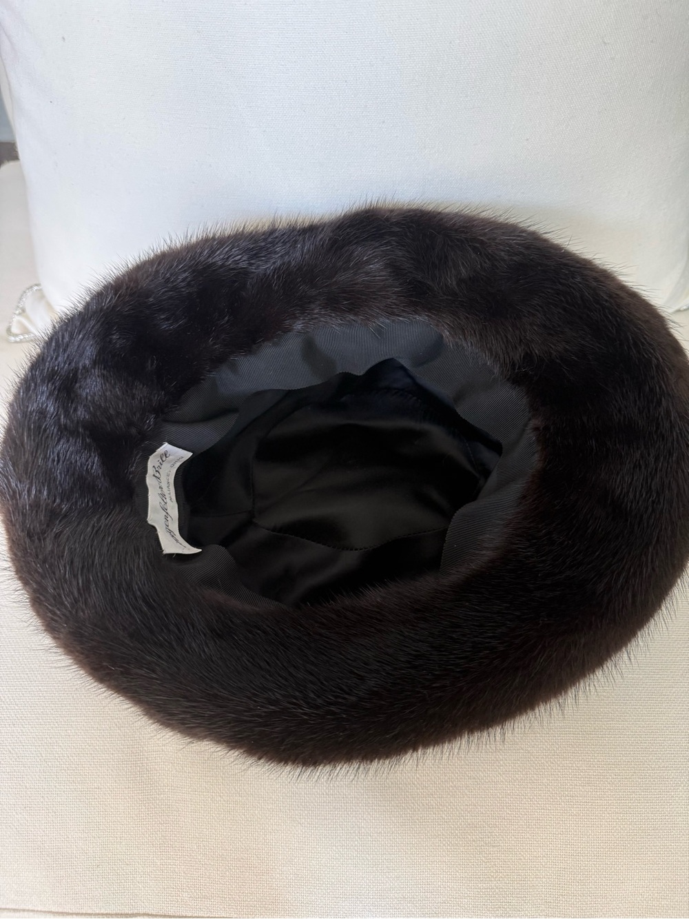 VTG LINGENFELTER- BRILL MINK HAT - Picture 8 of 12